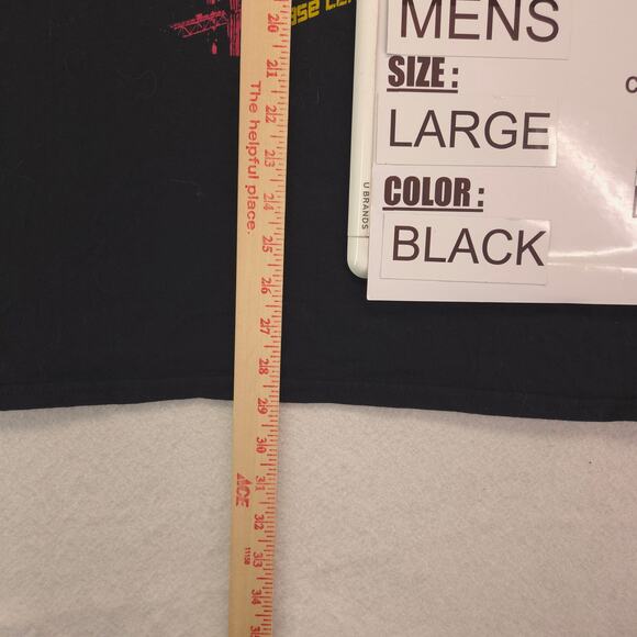 Metallica Band Crew Neck Graphic Short Sleeve T Shirt Mens Size Large L Black - Picture 6 of 9